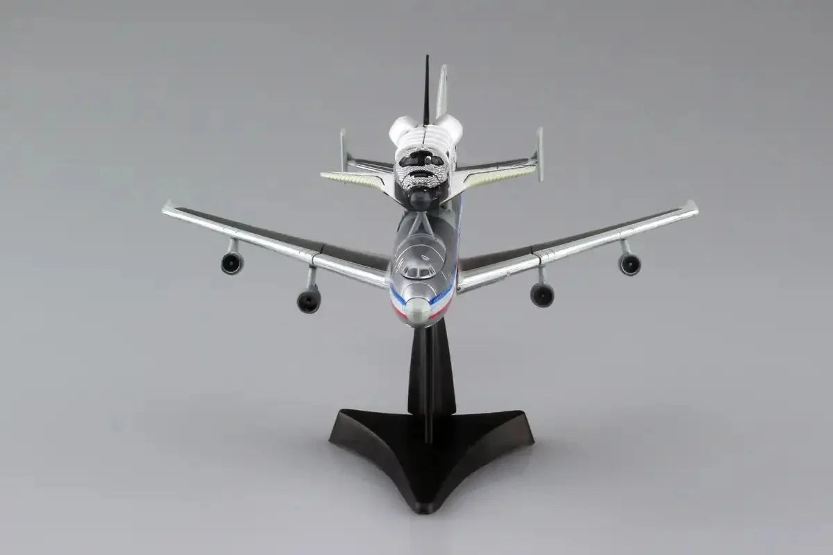 AOSHIMA 4D Puzzle 1/450 Space Shuttle And 747 Plastic Model- Japan Figure Store - #1 Bring To You The Best Japanese Goods