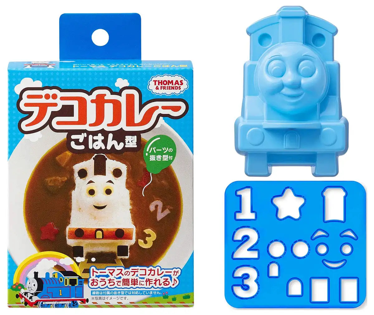 OSK Thomas The Tank Engine Deco Curry Rice Mold Easy Cut Out