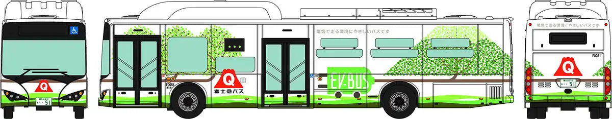 TOMYTEC Bus Collection Fujikyu Bus Byd K9 N Scale- Japan Figure Store - #1 Bring To You The Best Japanese Goods