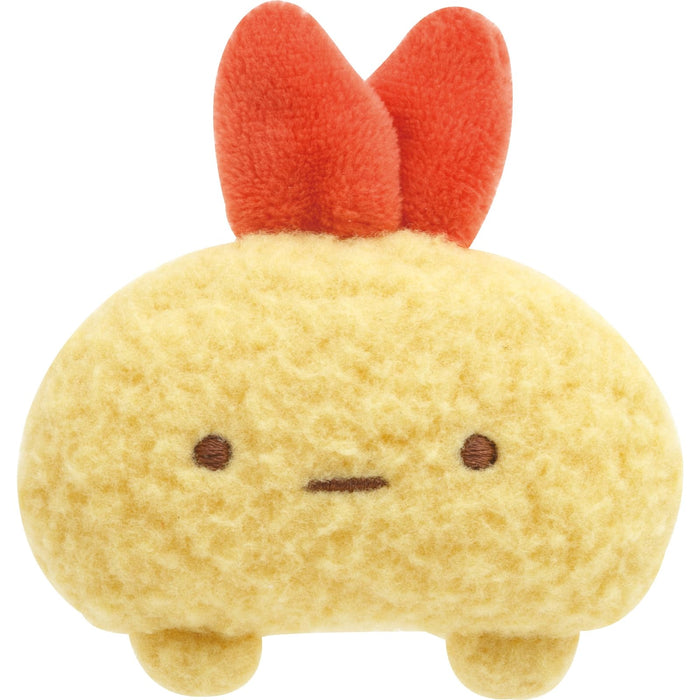 Badge en peluche San-X Sumikko Gurashi Queue de crevettes frites Ab17306