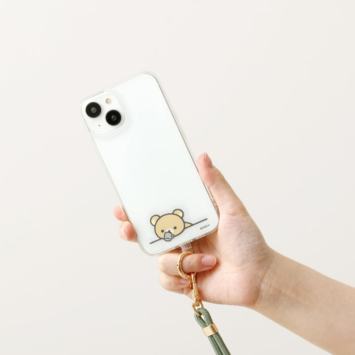 Dragonne pour smartphone San-X Rilakkuma Ab24802 | Accessoire de téléphone mignon et durable