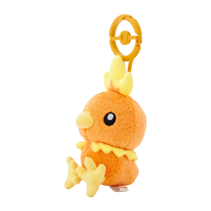 Pokemon Center Achamo Mascot Plush Keychain with Carabiner Clip