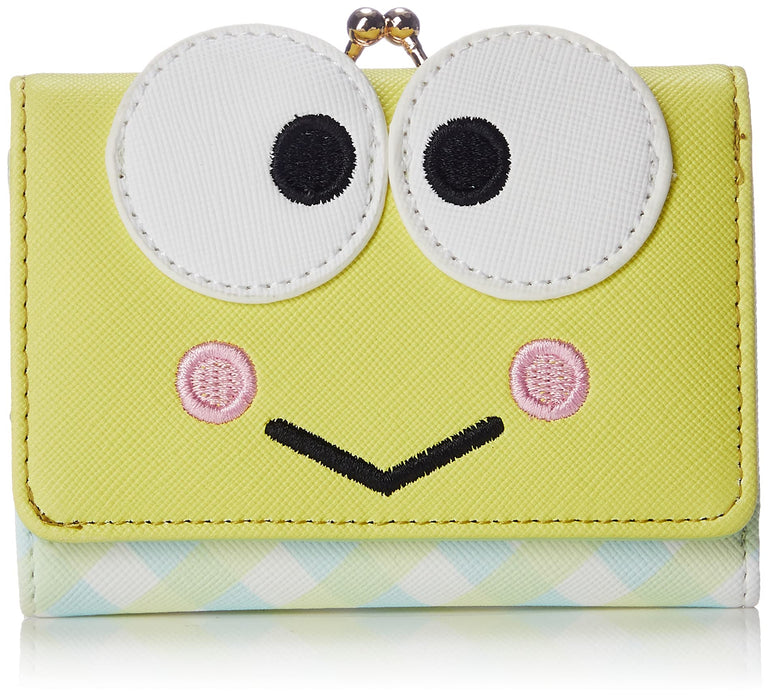 Sanrio Kero Kero Keroppi Women's Tri-Fold Wallet Purse Mk1