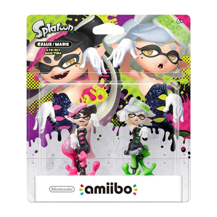 Nintendo Amiibo Squid Sisters 2-Pack Callie Marie Splatoon Series Set