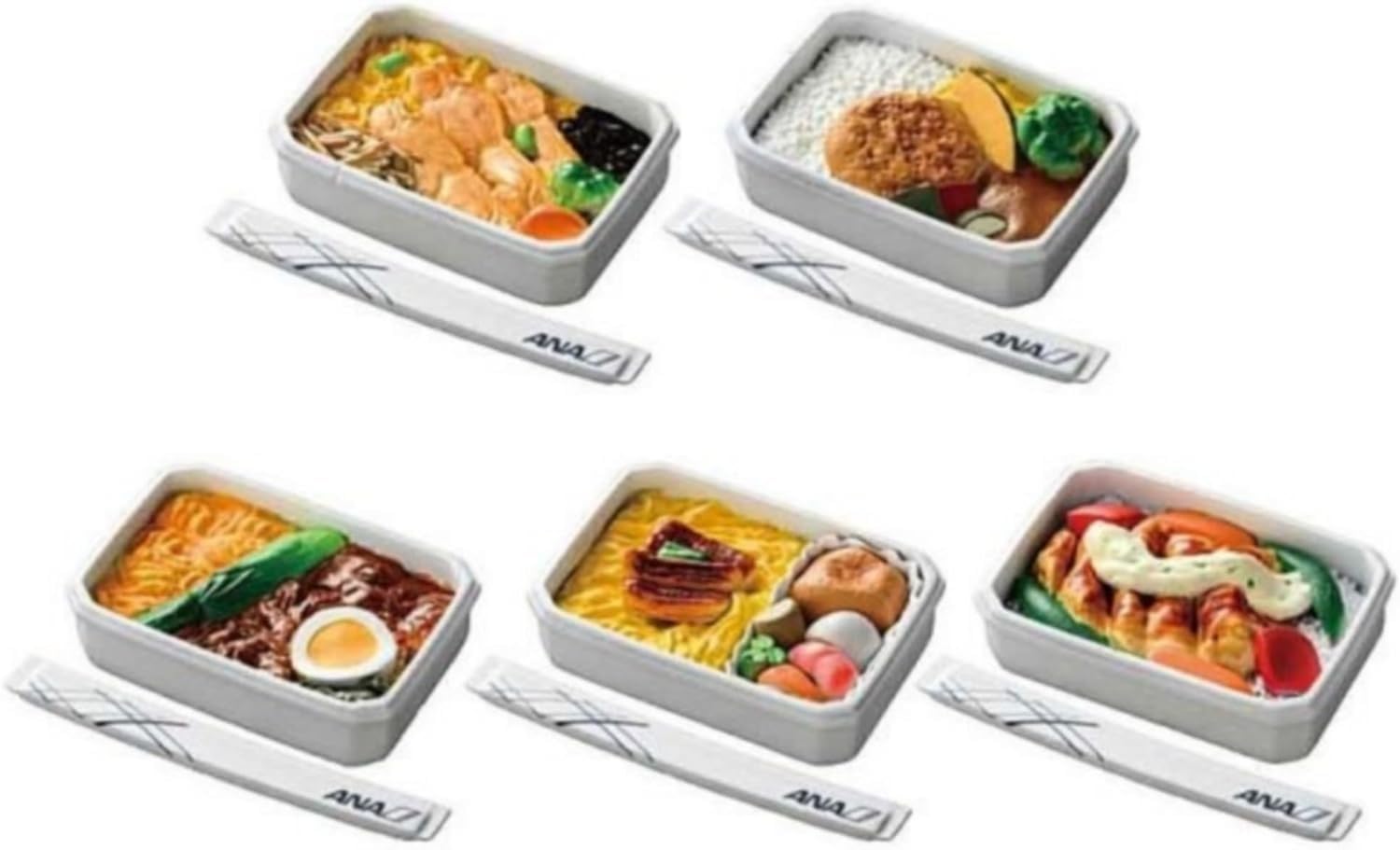 Tamakyu Ana International Economy Class Meal Set Figure Capsule Toy Bundle- Japan Figure Store - #1 Bring To You The Best Japanese Goods