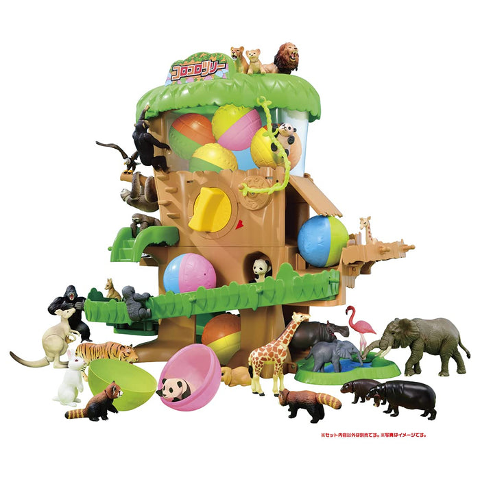 Takara Tomy Ania Gather Animals Gacha Korokoro Tree First Press Limited Edition