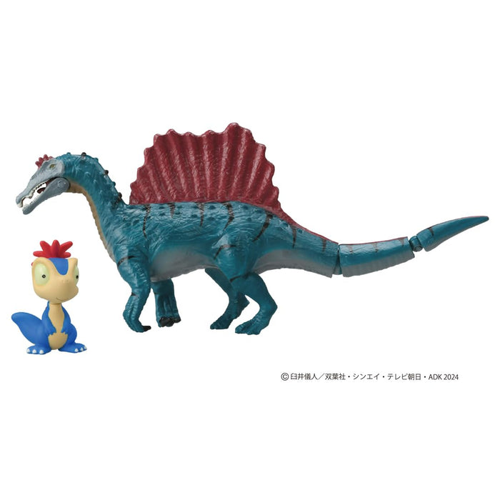 Takara Tomy Ania Crayon Shin-Chan Dinosaurier-Tagebuch Nana und Spinosaurus Spielzeug