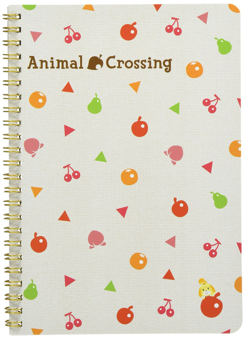 Sanei Boeki Animal Crossing Ring Notebook A Fruit 22Cm