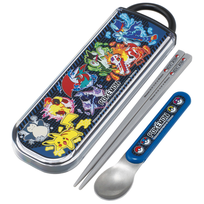 Pokemon Center Antibacterial Dishwasher Safe Chopsticks and Spoon Set Sv25