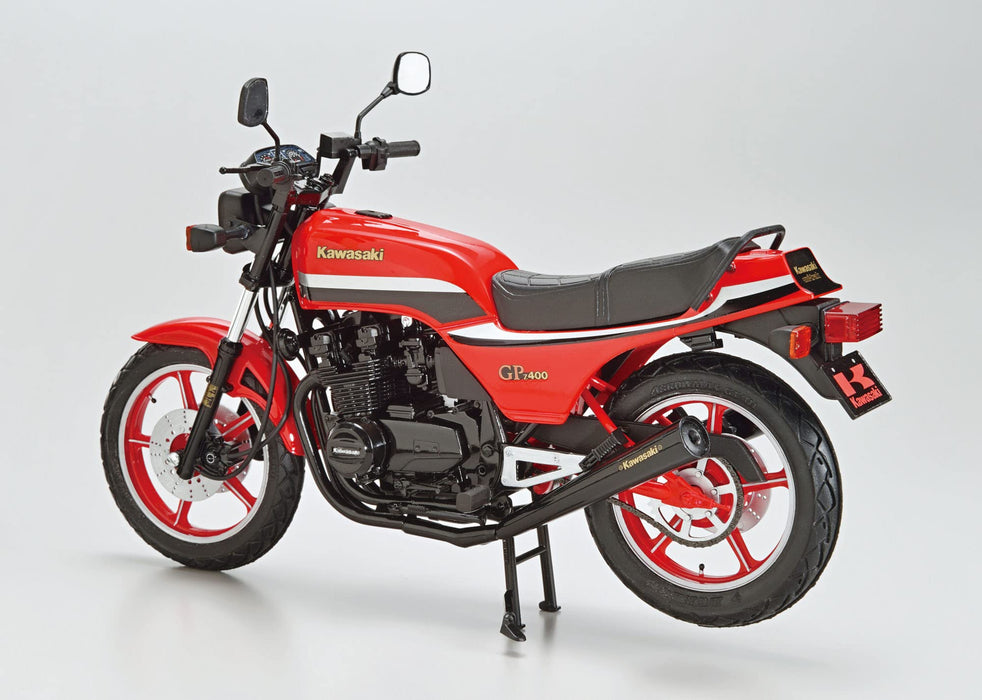 Qingdao Cultural Textbook Society Aoshima 1/12 Kawasaki Kz400M Z400Gp 1982 Model