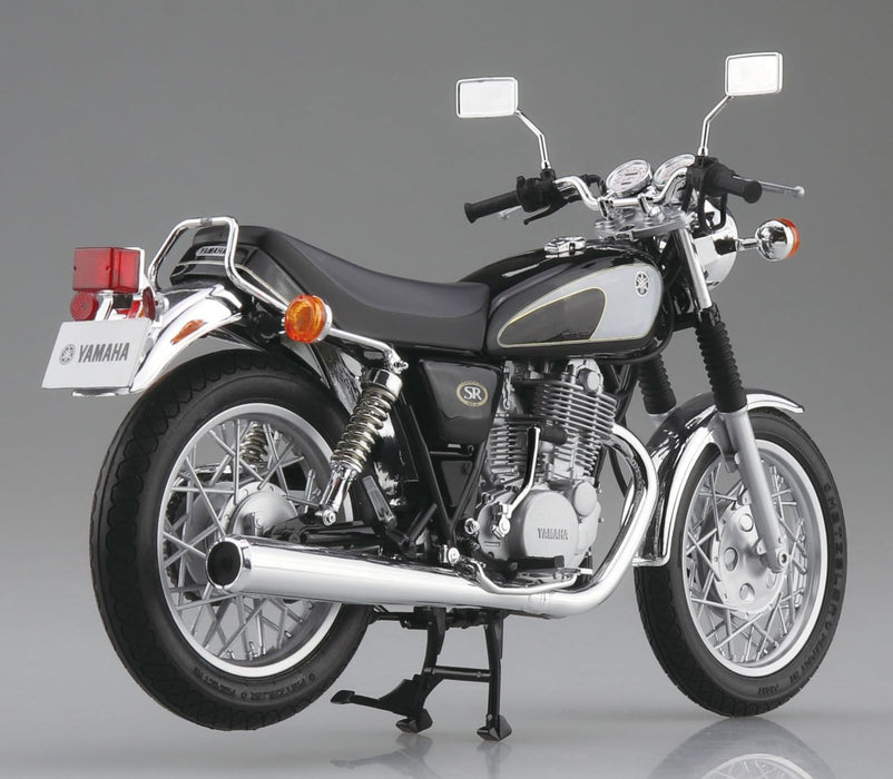 Qingdao Cultural Textbook Society Aoshima 1/12 Yamaha SR400 SR500 1996 Plastic Model