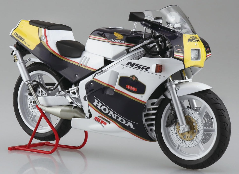 Qingdao Cultural Textbook Society (Aoshima) 1/12 Honda MC18 NSR250R SP Custom Model 1988