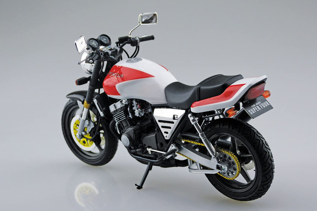 Qingdao Cultural Textbook Society (Aoshima) 1/12 Honda CB400 Super Four 1992 Model Kit