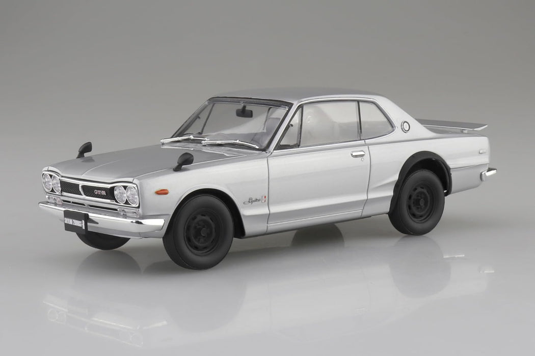 Aoshima Rakupla 1/24 Kpgc10 Skyline HT 2000GT-R Model