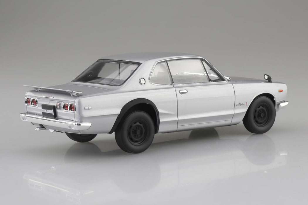 Aoshima Rakupla 1/24 Kpgc10 Skyline HT 2000GT-R Model