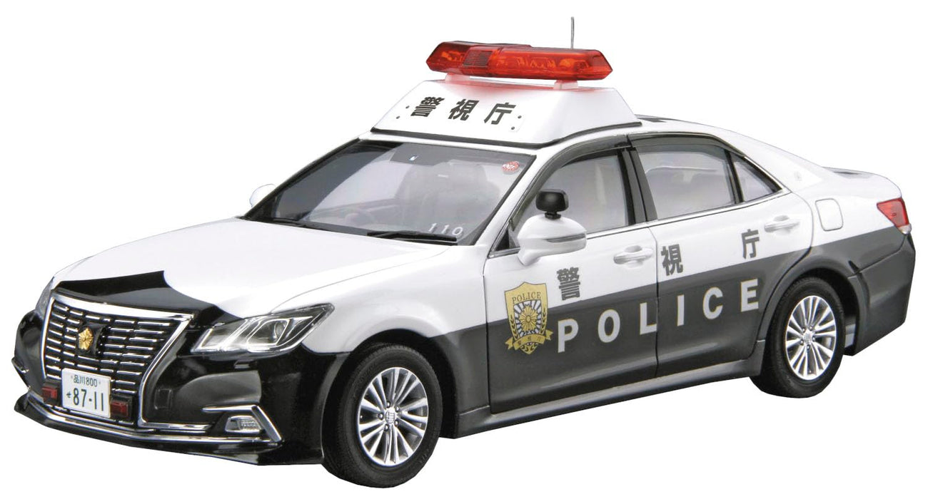 Aoshima 1/24 Toyota Crown Patrol Car Model '16