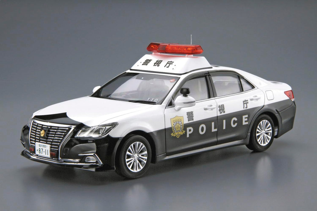 Aoshima 1/24 Toyota Crown Patrol Car Model '16