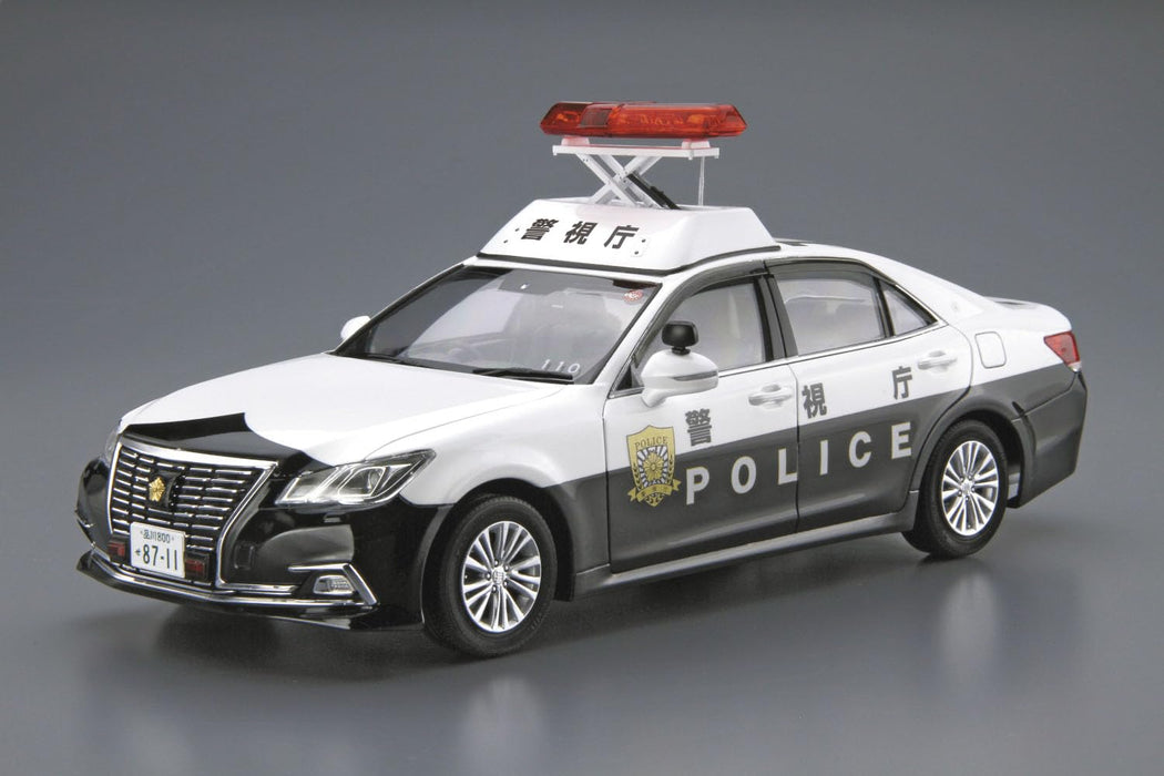 Aoshima 1/24 Toyota Crown Patrol Car Model '16