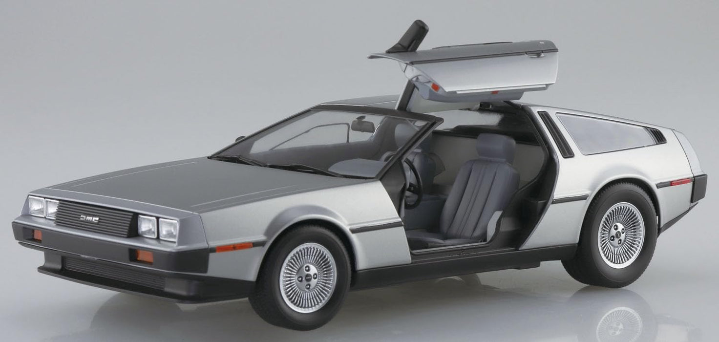 Aoshima 1/24 82 Delorean Plastic Model Dmc-12