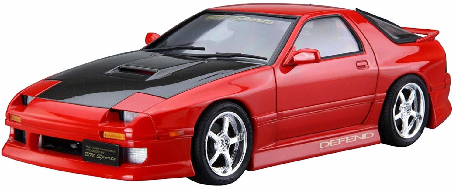 Qingdao Cultural Textbook Society (Aoshima) 1/24 Mazda Bn Sports Fc3S Rx-7 '89 Model