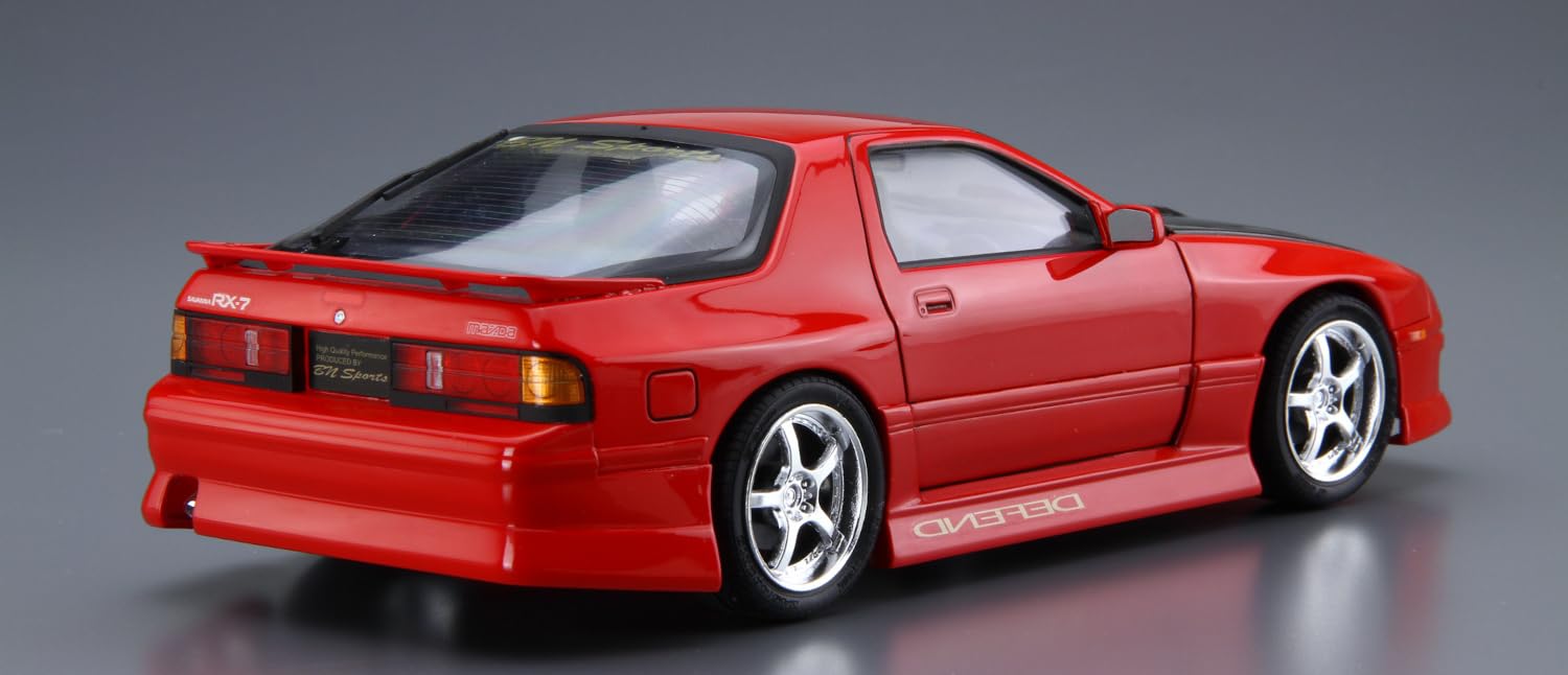 Qingdao Cultural Textbook Society (Aoshima) 1/24 Mazda Bn Sports Fc3S Rx-7 '89 Model