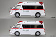 Aoshima 1/32 Toyota Himedic Ambulance Snap Kit Color-Coded Model