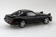 Aoshima Rakupla 1/32 RX-7 Black Pre-Colored Model Kit Snap-Fit