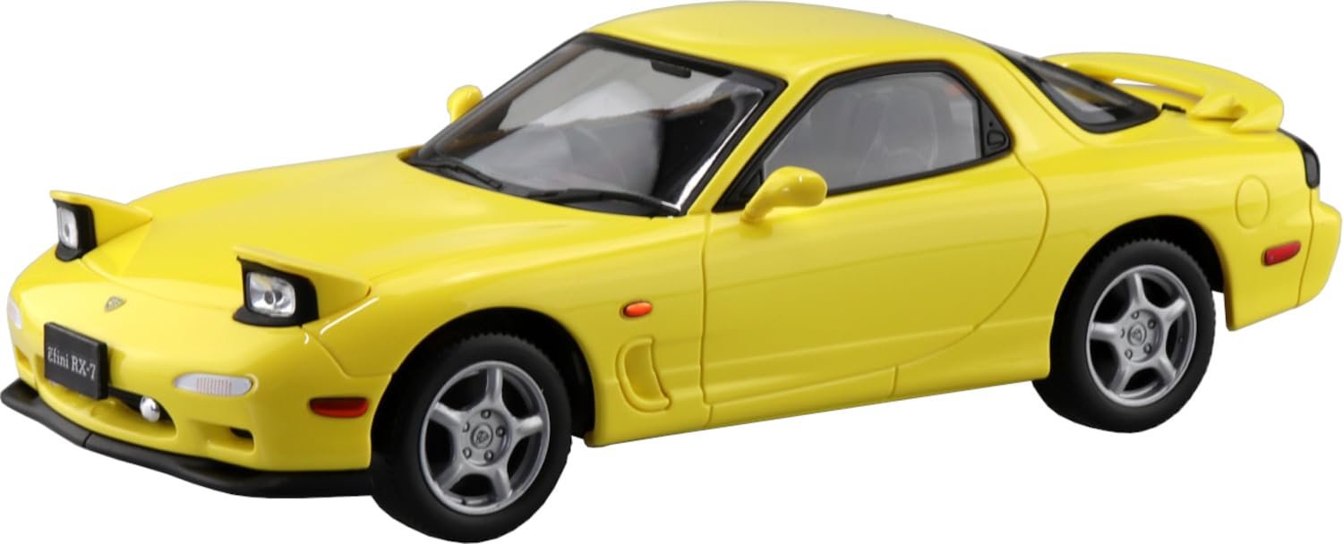 Aoshima Snap Kit 1/32 RX-7 Yellow Model by Qingdao Cultural Publishing