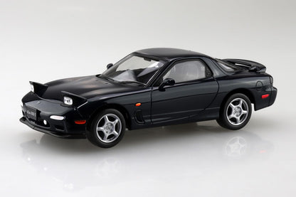 Aoshima 1/32 Rx-7 Montego Blue Plastic Model Kit - Snap Together