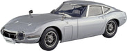 Aoshima 1/32 Toyota 2000GT Silver Plastic Model Kit Snap-Together