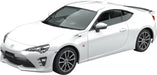 Aoshima 1/32 Toyota 86 Crystal White Pre-Colored Model Kit