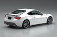 Aoshima 1/32 Toyota 86 Crystal White Pre-Colored Model Kit