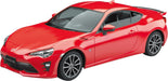Aoshima 1/32 Rakupla Toyota 86 Red Snap Kit Pre-Colored Model