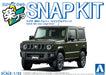 Aoshima 1/32 Snap Kit Suzuki Jimny Jungle Green Model by Aoshima