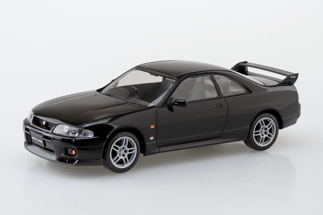 Aoshima 1/32 Nissan R33 GT-R Model Kit Black by Qingdao Cultural Education
