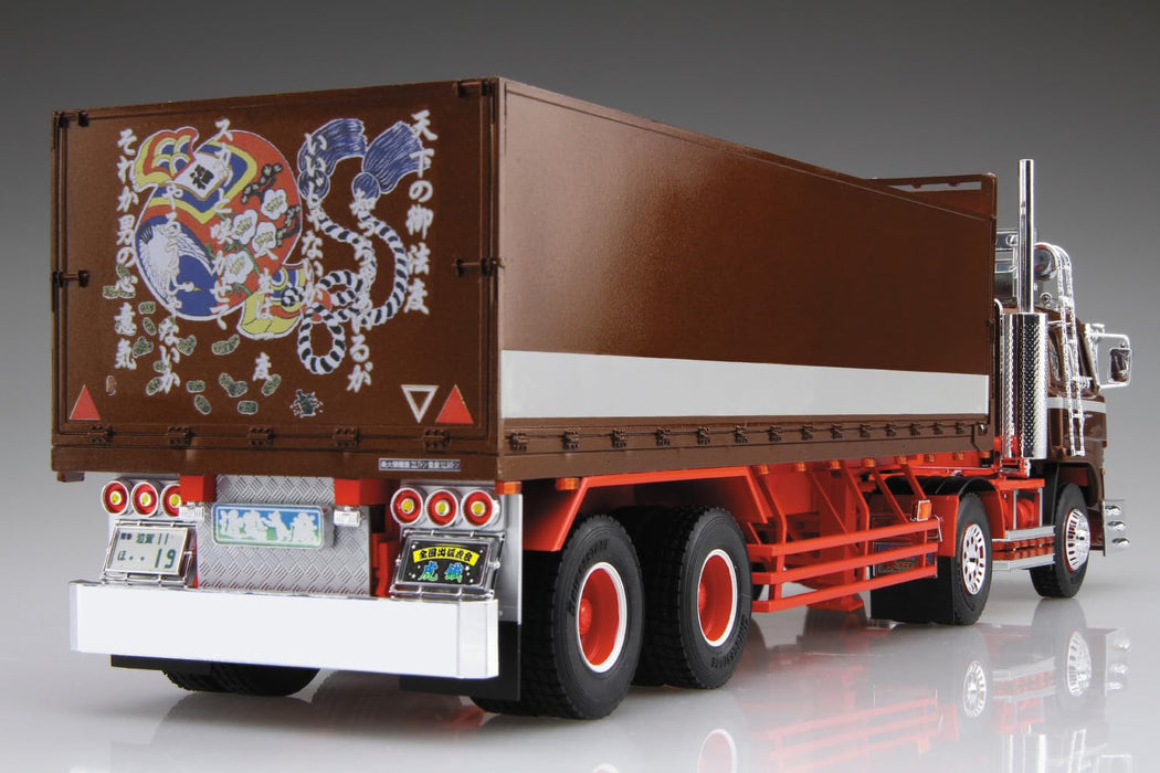 Modèle réduit de camion Tiger Aoshima Decotora série n°4 à l'échelle 1/32