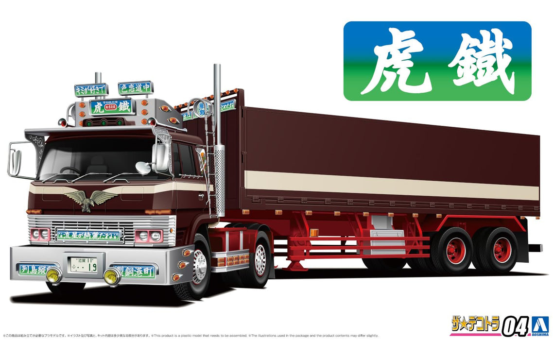 Modèle réduit de camion Tiger Aoshima Decotora série n°4 à l'échelle 1/32