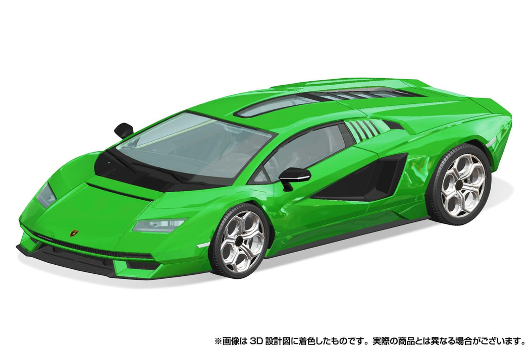 Aoshima 1/32 Lamborghini Countach Lpi 800-4 Green Kit