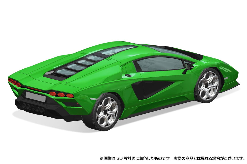 Aoshima 1/32 Lamborghini Countach Lpi 800-4 Green Kit