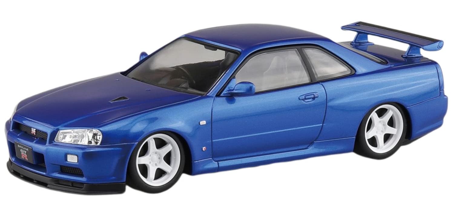 Aoshima 1/32 Snap Kit Nissan R34 Skyline GT-R Custom Model