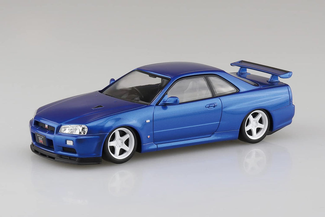 Aoshima 1/32 Snap Kit Nissan R34 Skyline GT-R Custom Model