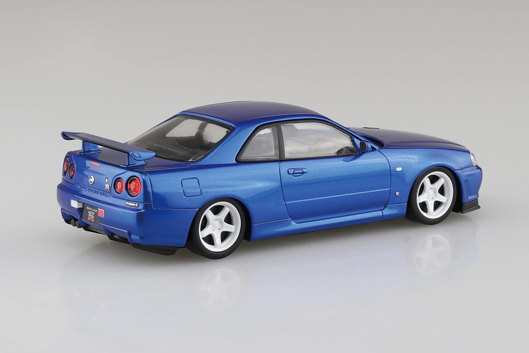 Aoshima 1/32 Snap Kit Nissan R34 Skyline GT-R Custom Model