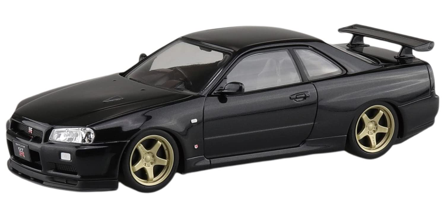 Aoshima 1/32 Nissan R34 Skyline GT-R Black Pearl Kit