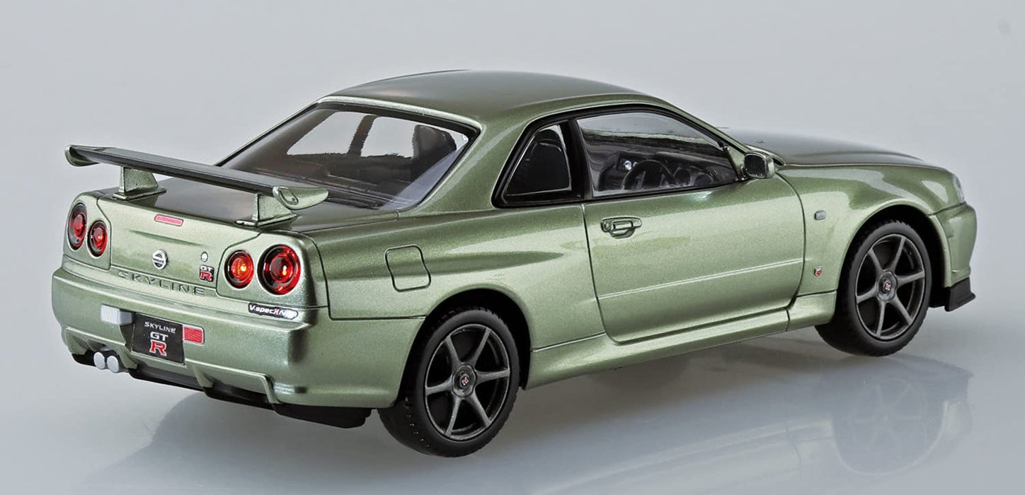 Aoshima Nissan R34 GT-R Plastikmodell 1/32