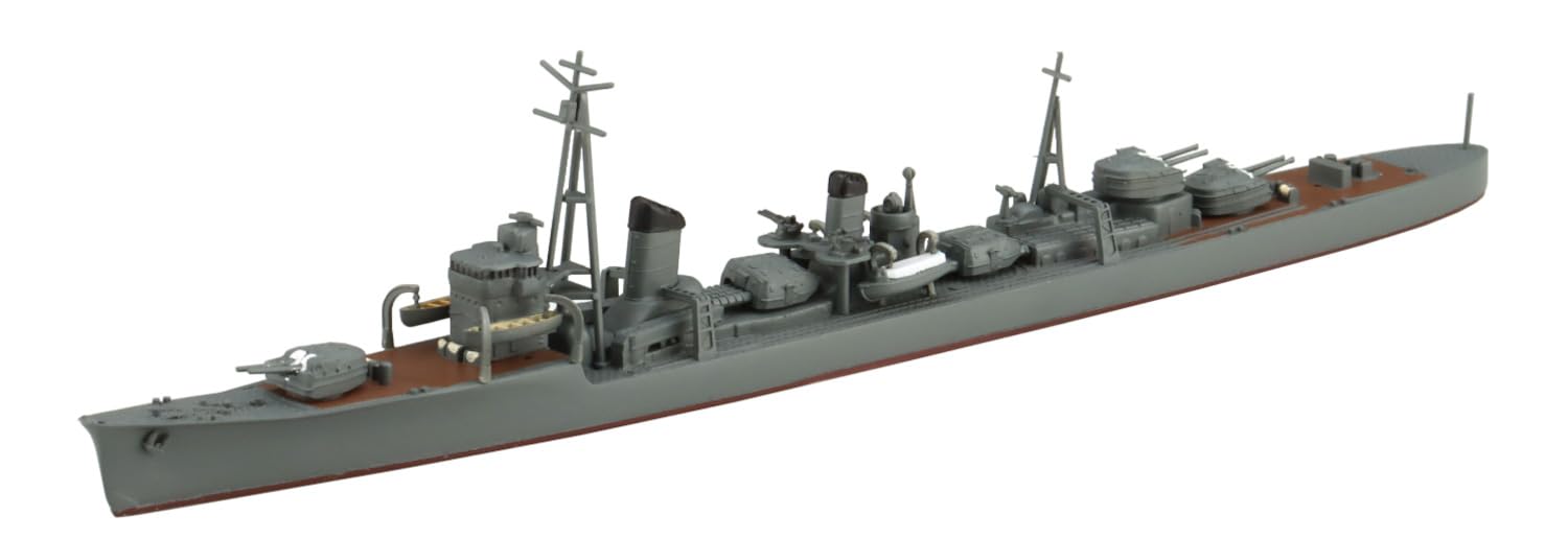 Modèle réduit de destroyer de la marine japonaise Aoshima 1/700 Kagero