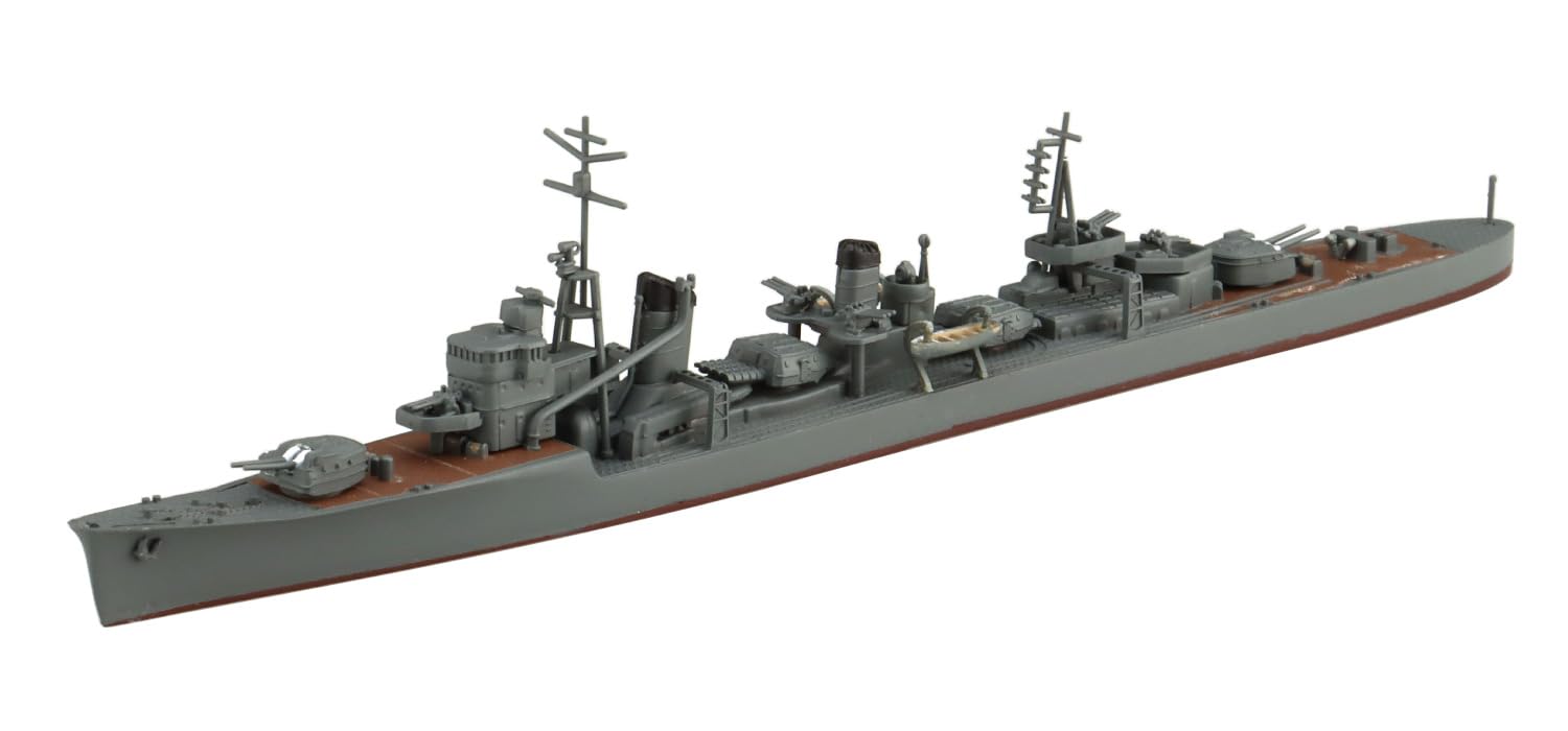 Qingdao Cultural Aoshima 1/700 Waterline Japanese Navy Destroyer Yukikaze Model