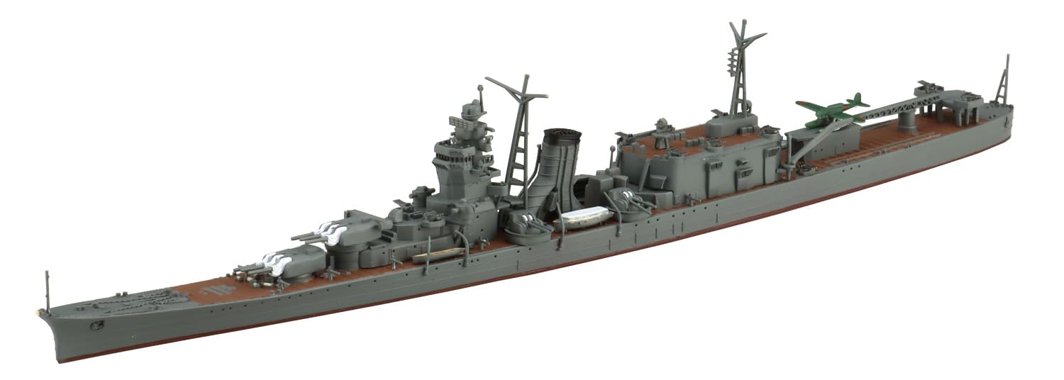 Qingdao Cultural Textbook Society Aoshima 1/700 Japanese Navy Light Cruiser Oyodo Model