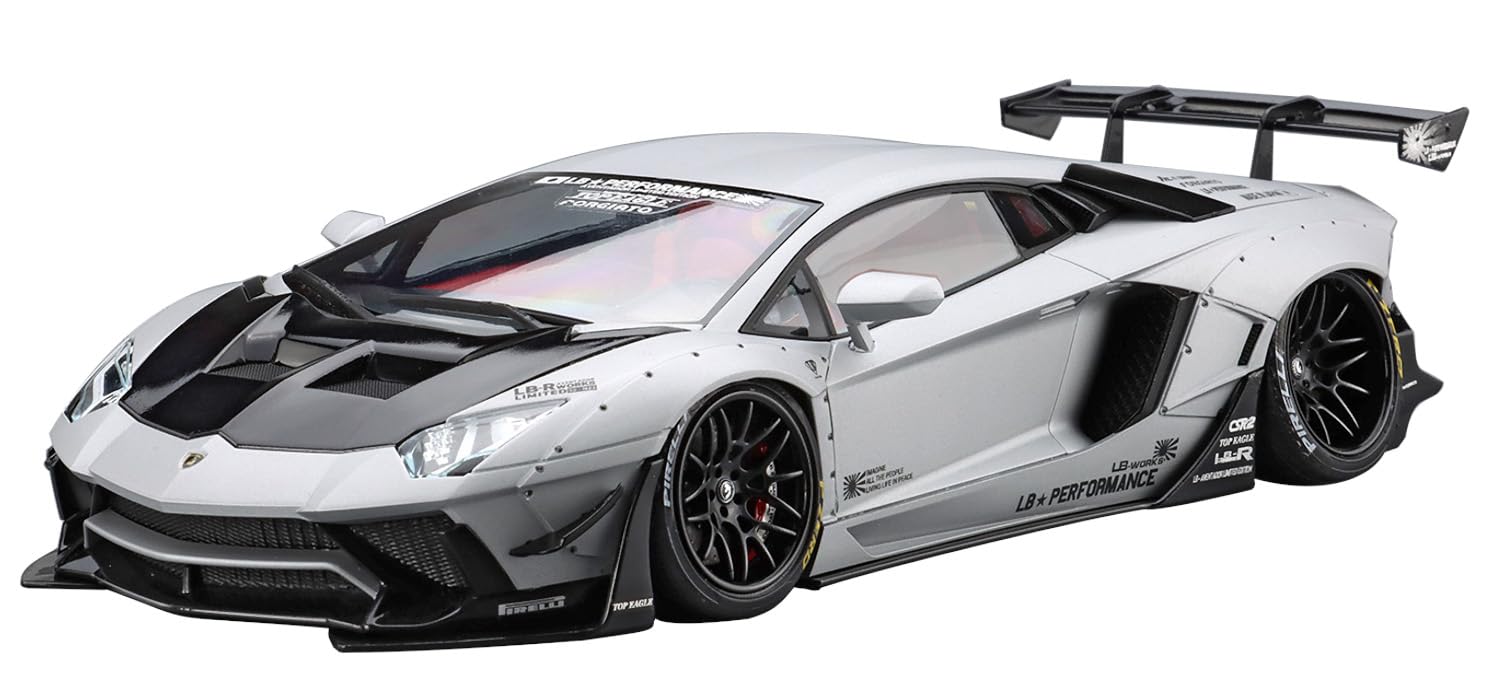 Qingdao Cultural Textbook Society Aoshima 1/24 LB Liberty Walk Lamborghini Model