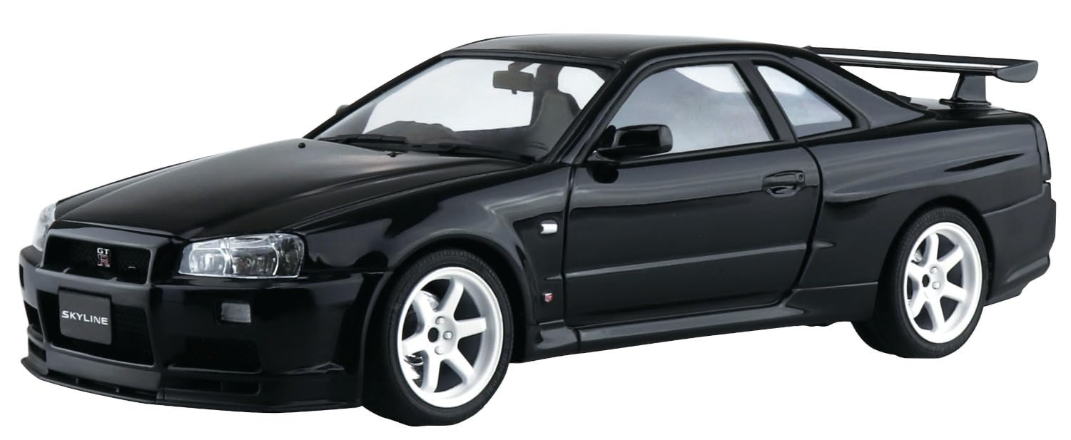 Aoshima 1/24 Nissan Skyline GT-R V-Spec II Model Car