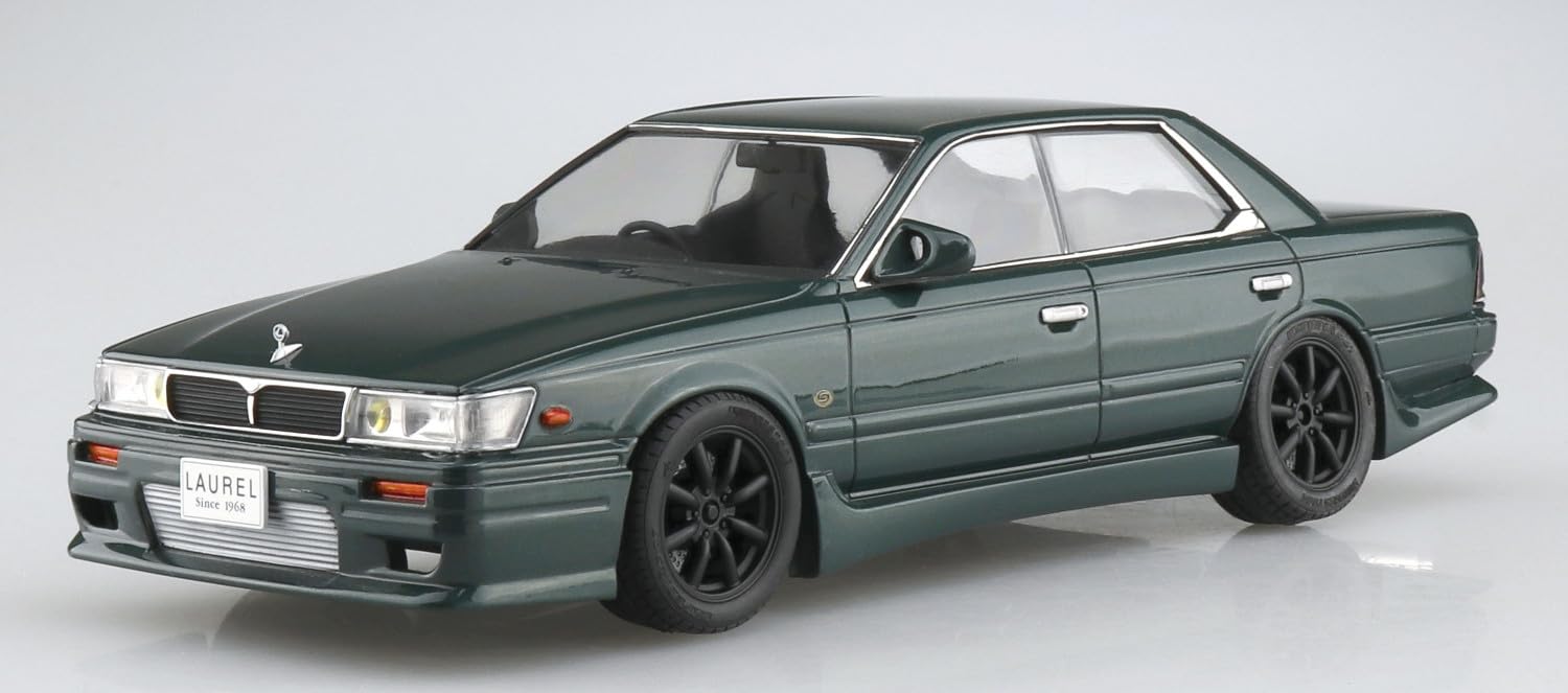 Qingdao Cultural Textbook Society Aoshima 1/24 Nissan Hc33 Laurel 1991 Aero Model